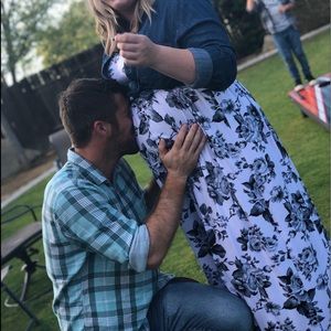 Pinkblush maternity dress